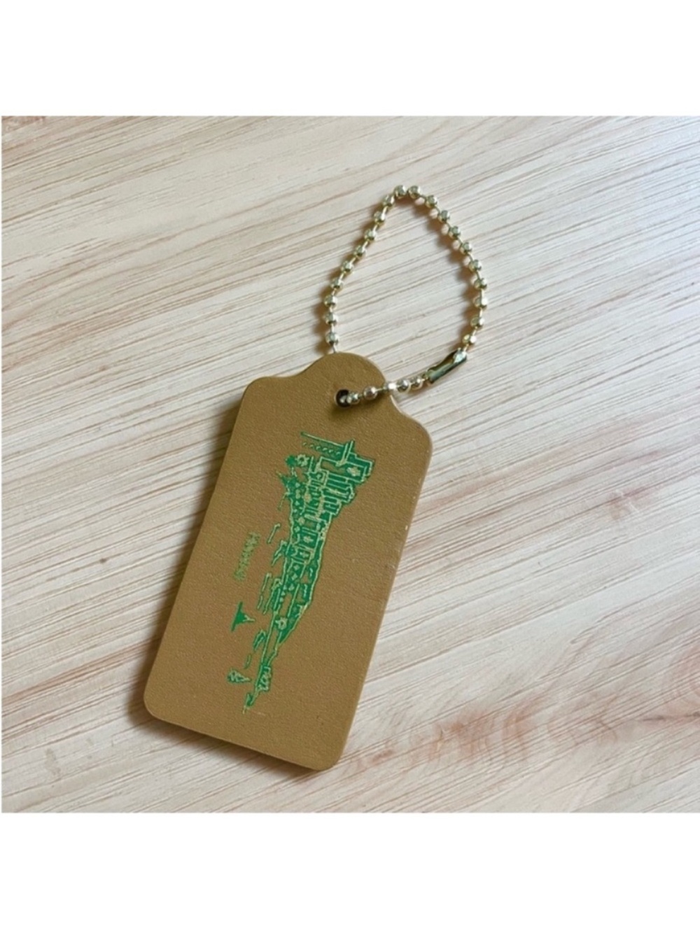 COACH Limited Edition Bag
Charm Logo Gold Chain Hawaii Stamp Large Size